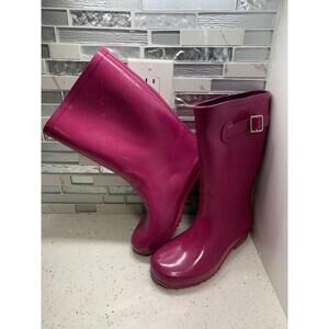 Smart Fit Purple Color Rain Boots Size 3 US For Women